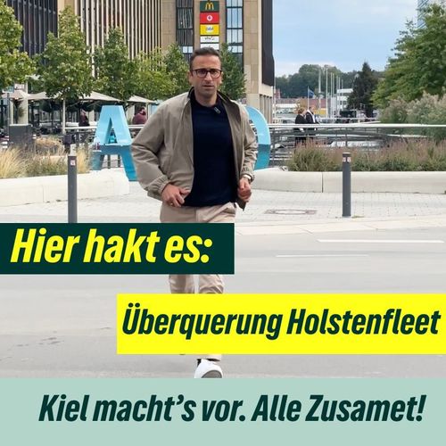 Überquerung Holstenfleet